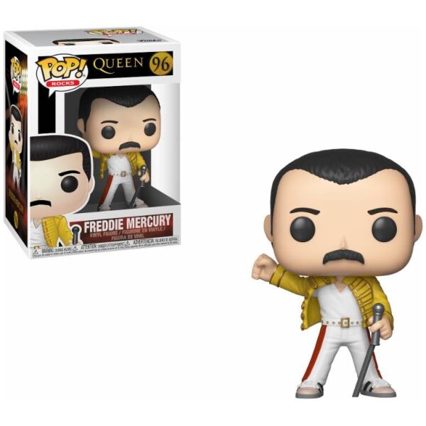 Freddie Mercury Wembley 1986 #96 - Queen - Rocks - Funko POP! - Afbeelding 2